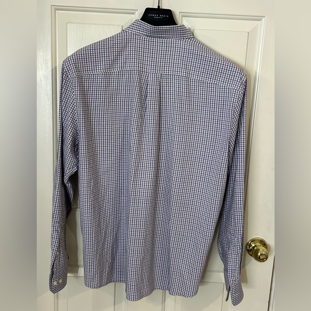 Johnnie-O Men’s Large Acadia Prep Performance Button Down Shirt - Picture 2 of 9